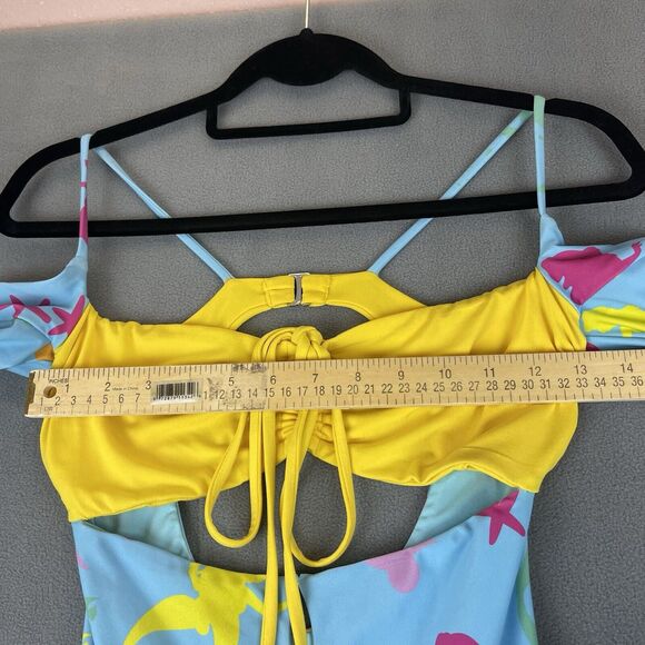 Marshall‎ Columbia Disney Little Mermaid Ariel Bikini Cutout Mini Dress Sz Small - Picture 14 of 16
